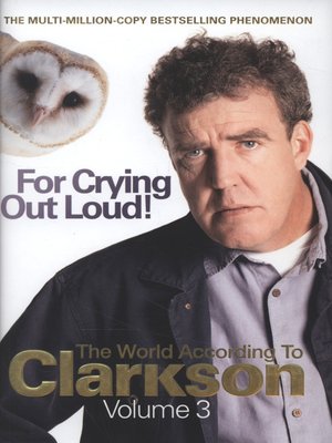 cover image of For crying out loud